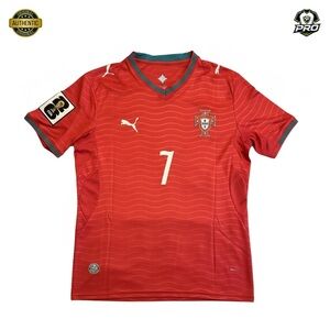 Portugal 2026 Home Jersey – Cristiano Ronaldo #7 – Size M